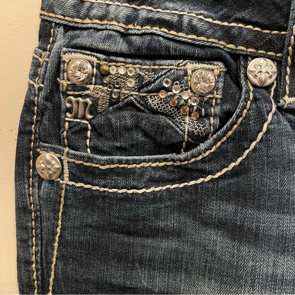 Miss me size 28 boot cut dark wash - Picture 4 of 11